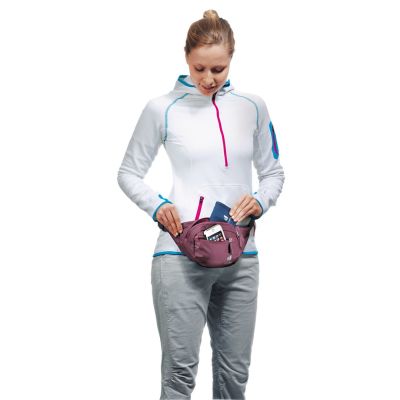 2. Deuter Belt I maroon kidney