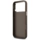 7. Guess 4G Big 4G Classic Logo Case for iPhone 17 Pro Max Brown - Silver