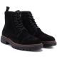 4. Men's leather ankle boots, unlined, suede, black, Big Star UU174221
