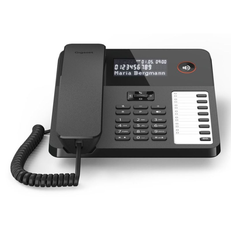 3. Gigaset DESK 600 Analog Telephone Caller Name and ID Black