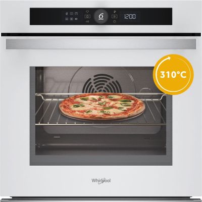 13. WHIRLPOOL WOI4S8CM1SWA built-in oven white AirFry Steam+ Catalysis SoftClosing