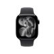 2. Apple Watch Series 11 (2025) GPS 42mm Jet Black Aluminum Case with Sport Band S/M