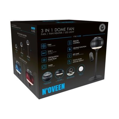 8. NOVEEN F780 X-LINE dome fan