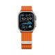 3. Tech-Protect Nylon Sport Band for Apple Watch 44 / 45 / 46 / 49 mm - Orange