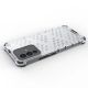 9. Honeycomb case armored cover with a gel frame for Vivo V23 5G transparent