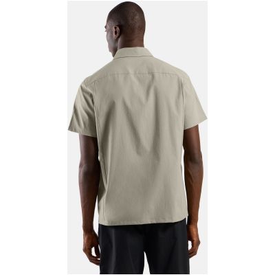 3. ODLO Shirt s/s ESSENTIAL men's short-sleeve shirt, grey