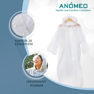 3. Heavy-Duty ANOMEO Rain Poncho