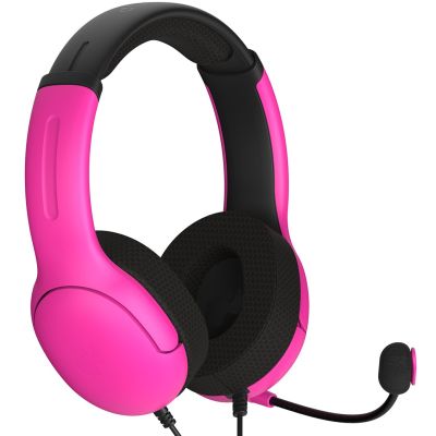 3. PDP Nebula Wired Headband Gaming Headset Black, Pink