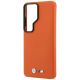 6. BMW M Metal Logo MagSafe Case for Samsung Galaxy S26 Ultra - Orange