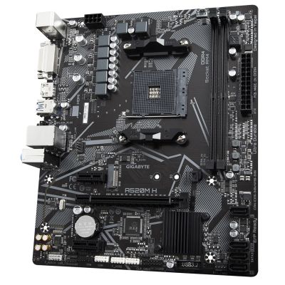 4. Gigabyte A520M H Motherboard (REV. 1.0)