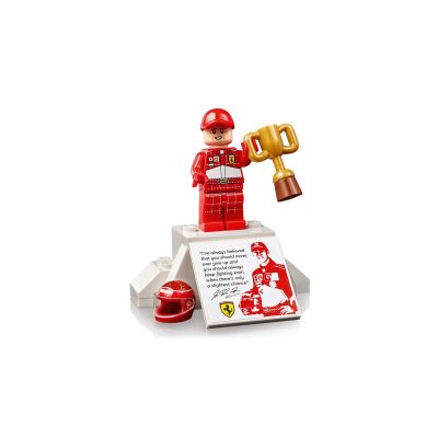 5. LEGO Icons 11375 – Ferrari F2004 and Michael Schumacher