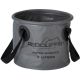 2. FOLDABLE TRAVEL BUCKET ROUND WATER CONTAINER 8L GREY REDCLIFFS