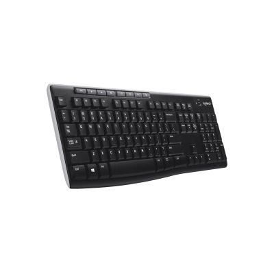 Logitech K270 Keyboard (Wireless Black USB) US