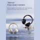 8. Dudao X22 Max Wireless On-Ear Bluetooth Headphones with ANC - Beige