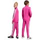 3. adidas Seasonal Essentials Tiberio 3-Stripes Tricot Kids’ Tracksuit Pink KS5519