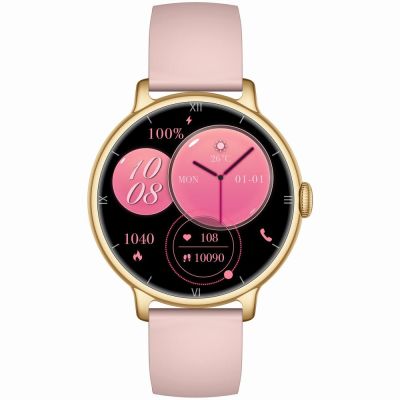 7. Smartwatch Gravity Gold Strap + Bracelet GT33-1