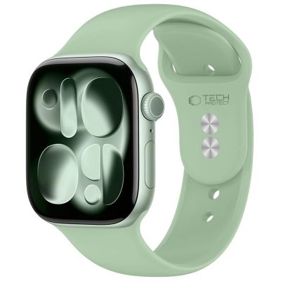 Tech-Protect Silicone Strap for Apple Watch 40/41/42 mm - Light Green