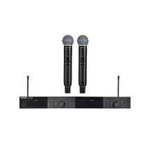 Shure SLXD24DE/B58-G59 - Dual Digital Wireless System with Two Handheld Transmitters/Microphones