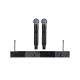 Shure SLXD24DE/B58-G59 - Dual Digital Wireless System with Two Handheld Transmitters/Microphones