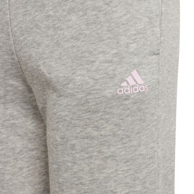 4. adidas Essentials Logo Gray Kids' Pants GS4304