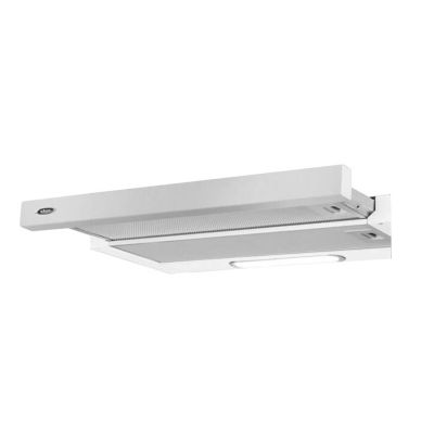 13. Under-cabinet telescopic hood AKPO WK-7 LIGHT ECO 50 INOX (265.5 m3/h; 500mm; stainless steel color)