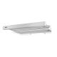 13. Under-cabinet telescopic hood AKPO WK-7 LIGHT ECO 50 INOX (265.5 m3/h; 500mm; stainless steel color)