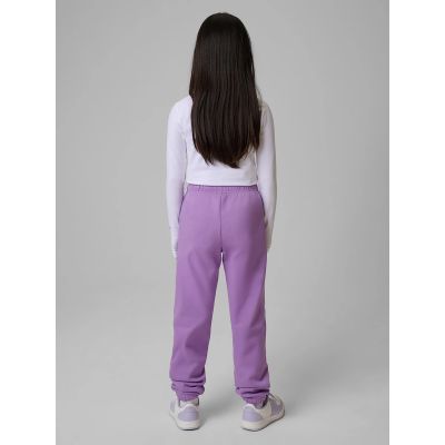 6. Girls' jogger sweatpants 4F 4FJRSS26TTROF1795-12S