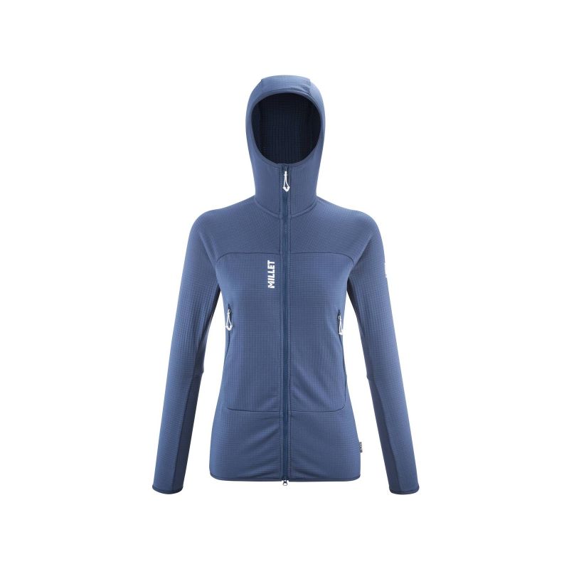 MILLET W Fusion Grid Hoodie Jacket Navy Blue