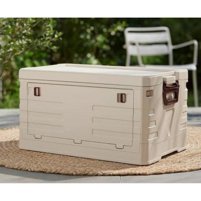 4. CAMPING BOX TRAVEL CONTAINER 55L REDCLIFFS