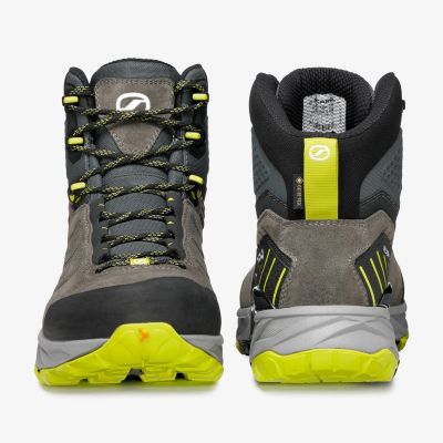 5. Scarpa RUSH TRK GTX Titanium, Lime