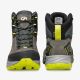 5. Scarpa RUSH TRK GTX Titanium, Lime