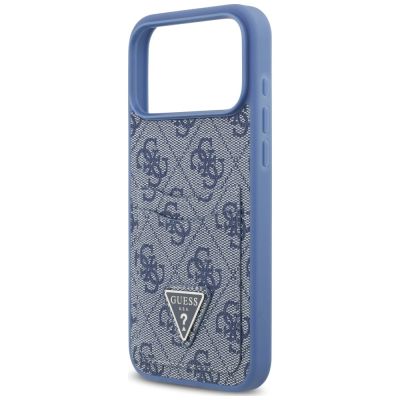 6. Guess 4G nauble Card Triange Case for iPhone 18 Pro Max / 17 Pro Max – blue