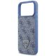 6. Guess 4G nauble Card Triange Case for iPhone 18 Pro Max / 17 Pro Max – blue