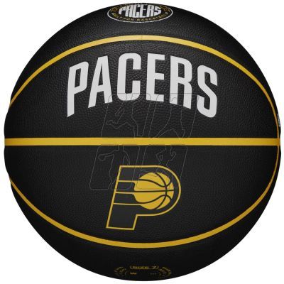 2. Wilson NBA Team City Collector Indiana Pacers Ball WZ4016412ID basketball