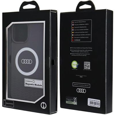 7. Audi IML Big Logo MagSafe case for iPhone 13 Pro Max - black