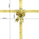 14. DOOR BOW 33x42CM GOLDEN RIBBON