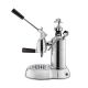 2. La Pavoni Milano Manual Lever Espresso Machine, Silver