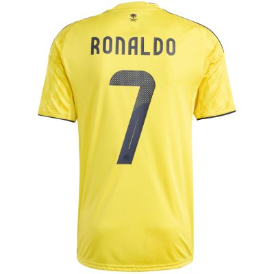 3. adidas Men's Al Nassr FC 2025/2026 Home Jersey Yellow JN7982