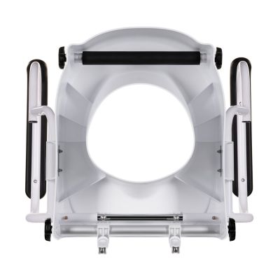 11. Toilet seat extension with handles
