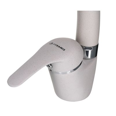 4. PYRAMIS OSSIA granite beige 090918801 kitchen tap beige