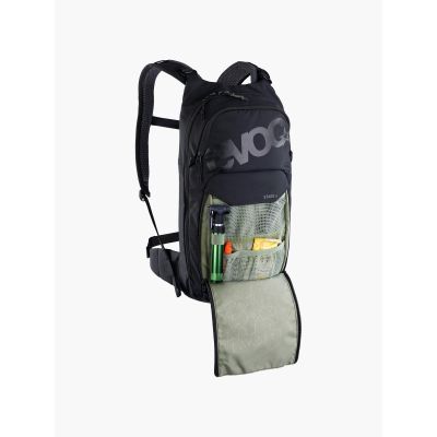 3. EVOC Stage 6 black cycling backpack