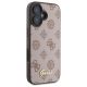 4. Guess Peony Script MagSafe iPhone 16 Case - Brown