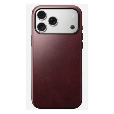 7. Nomad Modern Leather Case for 17.5 cm (6.9") mobile phone, Burgundy
