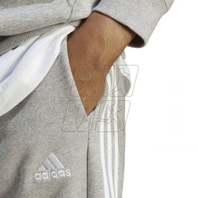 5. adidas Essentials French Terry Tapered Cuff 3-Stripes M IC9407 pants