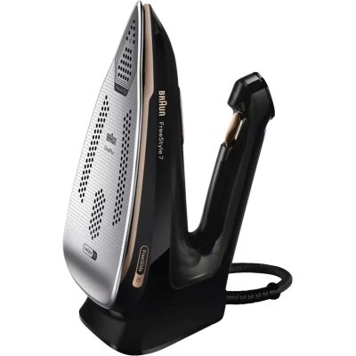 3. Braun FI 7276 BK FreeStyle 7 Steam Iron Black, Gold