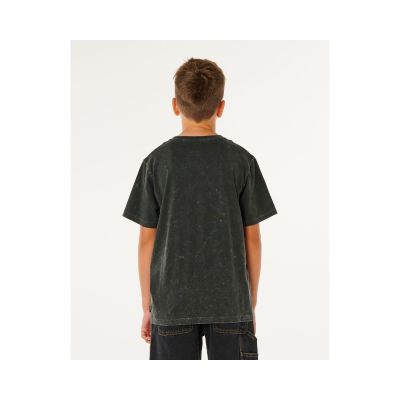 3. RIP CURL Eternal Shred Wash Tee-Boy Black
