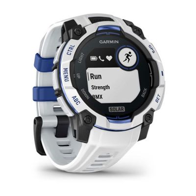 33. GARMIN Instinct 3 45mm SOLAR Whitestone smartwatch