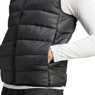 6. Adidas Essentials 3-Stripes Light Down Vest M HZ5728