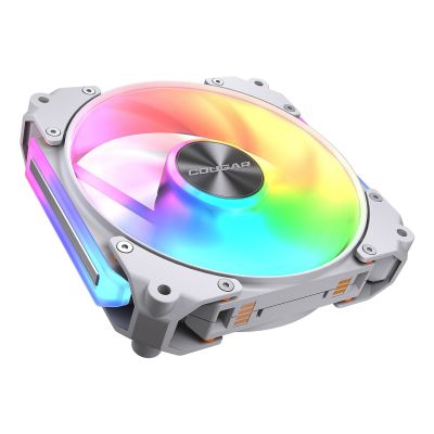 3. COUGAR CF-APR12HW-RGB Computer Case Fan 12 cm White 1 pc.