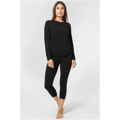 3. Women’s thermal long-sleeve top SUPER.NATURAL W ARCTIC230 LS black